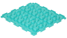 Коврик-пазл массажный ОртоДон  набор  "Жёлуди Жёсткие"