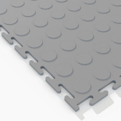 Модульное напольное ПВХ покрытие M-TILE HARD STUDDED, 7 мм