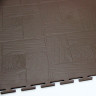 Модульное напольное ПВХ покрытие SENSOR WOOD, RAL 8025, коричневый.