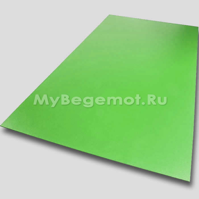 ЭВА листовой 10 мм, 70PS, лист 1550х850 мм, зеленый